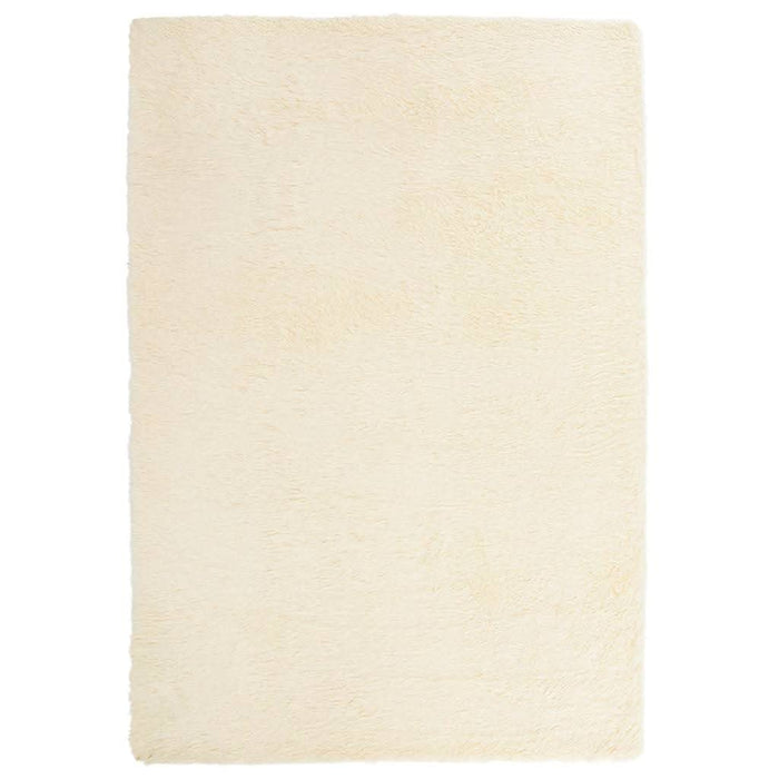 Covor shaggy cu pom înalt, NAVARRA, crem, 200x290 cm, poliester - WALTI WALTI