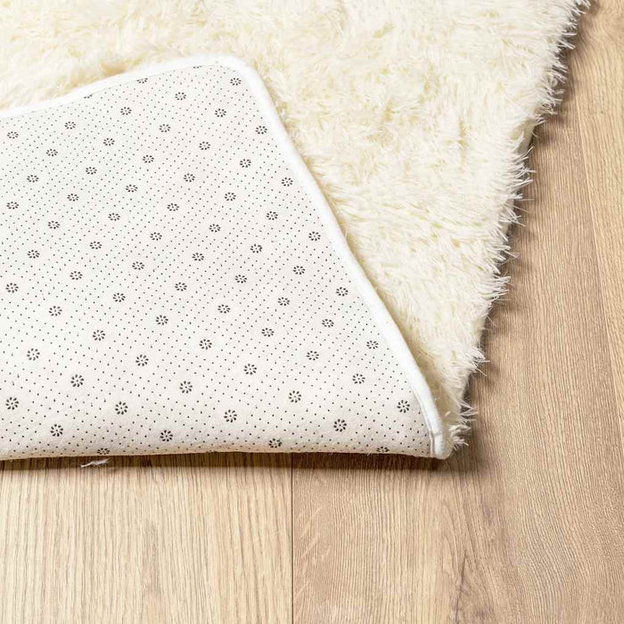 Covor shaggy cu pom înalt, NAVARRA, crem, 200x290 cm, poliester - WALTI WALTI