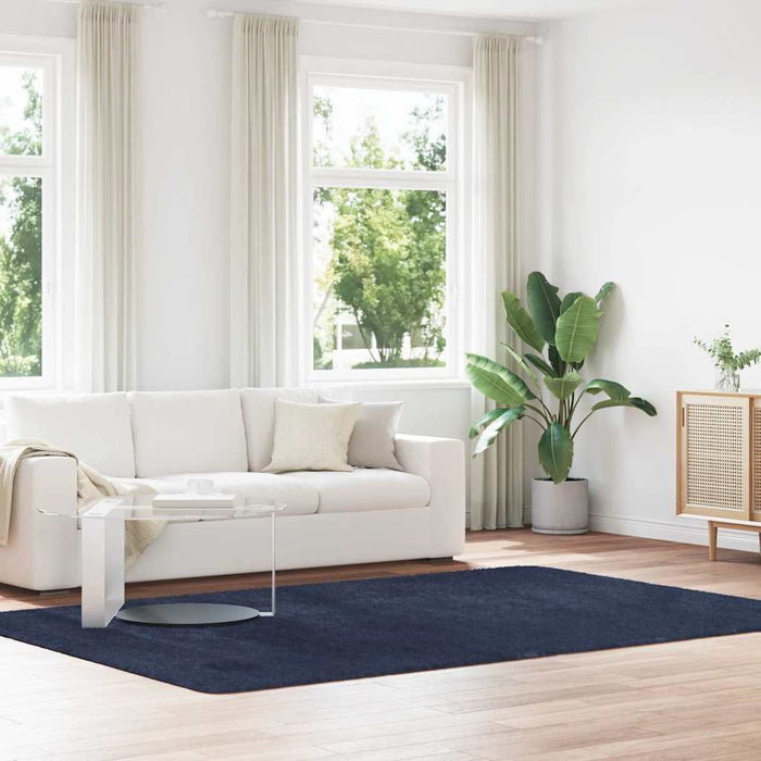 Covor shaggy cu pom înalt, NAVARRA, bleumarin, 200x290 cm - WALTI WALTI