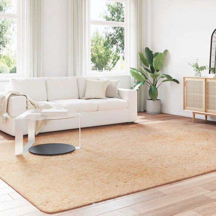 Covor shaggy cu pom înalt, NAVARRA, bej, 240x340 cm, poliester - WALTI WALTI