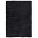 Covor shaggy cu pom înalt, NAVARRA, negru, 240x340cm, poliester - WALTI WALTI