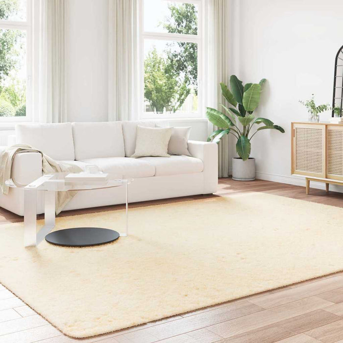 Covor shaggy cu pom înalt, NAVARRA, crem, 240x340 cm, poliester - WALTI WALTI