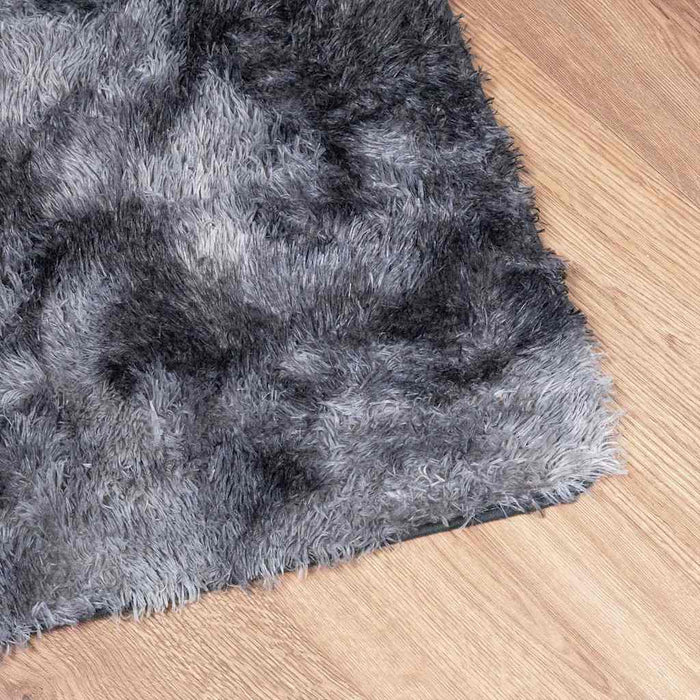 Covor shaggy cu pom înalt, NAVARRA, gri închis, 240x340 cm - WALTI WALTI
