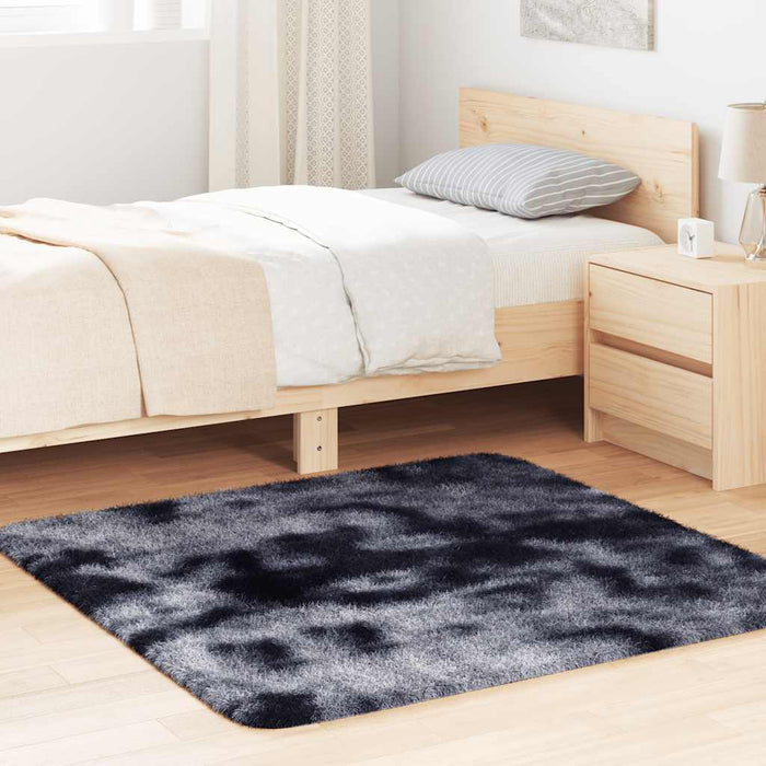 Covor shaggy cu pom înalt, NAVARRA, gri închis, 120x120 cm - WALTI WALTI