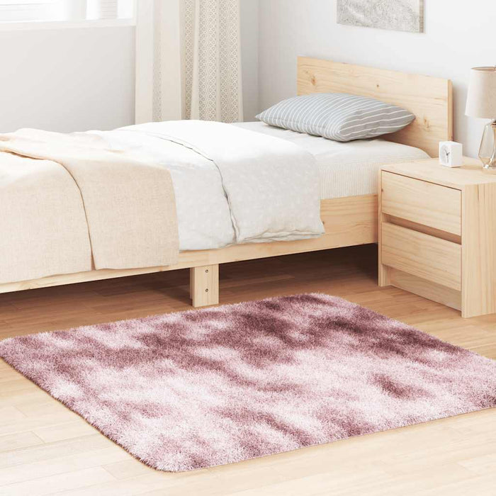 Covor shaggy cu pom înalt, NAVARRA, roz praf, 120x120 cm - WALTI WALTI