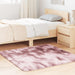 Covor shaggy cu pom înalt, NAVARRA, roz praf, 120x120 cm - WALTI WALTI