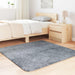 Covor shaggy cu pom înalt, NAVARRA, gri deschis, 120x120 cm - WALTI WALTI
