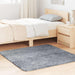Covor shaggy cu pom înalt, NAVARRA, gri deschis, 120x120 cm - WALTI WALTI