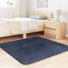 Covor shaggy cu pom înalt, NAVARRA, bleumarin, 120x120 cm - WALTI WALTI