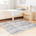 Covor shaggy cu pom înalt, NAVARRA, gri argintiu, 120x120 cm - WALTI WALTI