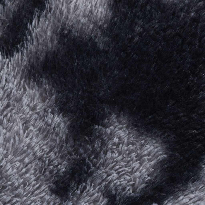 Covor shaggy cu pom înalt, NAVARRA, gri închis, 160x160 cm - WALTI WALTI