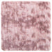 Covor shaggy cu pom înalt, NAVARRA, roz praf, 160x160 cm - WALTI WALTI