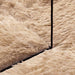 Covor shaggy cu pom înalt, NAVARRA, bej, 200x200 cm, poliester - WALTI WALTI