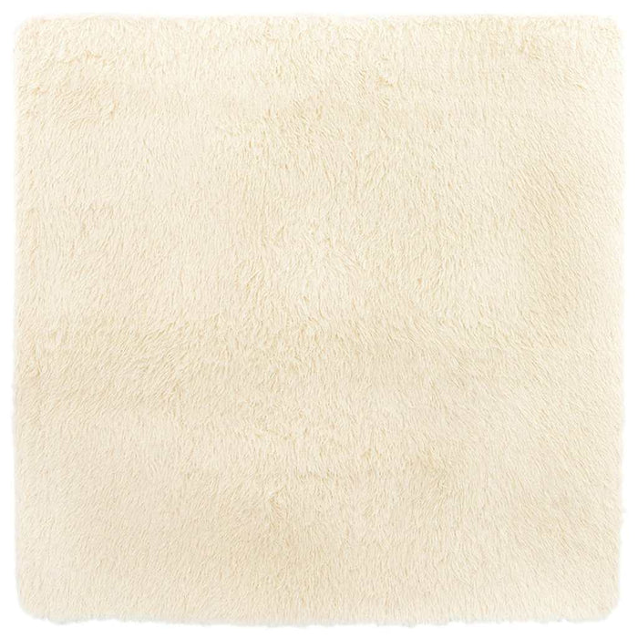 Covor shaggy cu pom înalt, NAVARRA, crem, 200x200 cm, poliester - WALTI WALTI