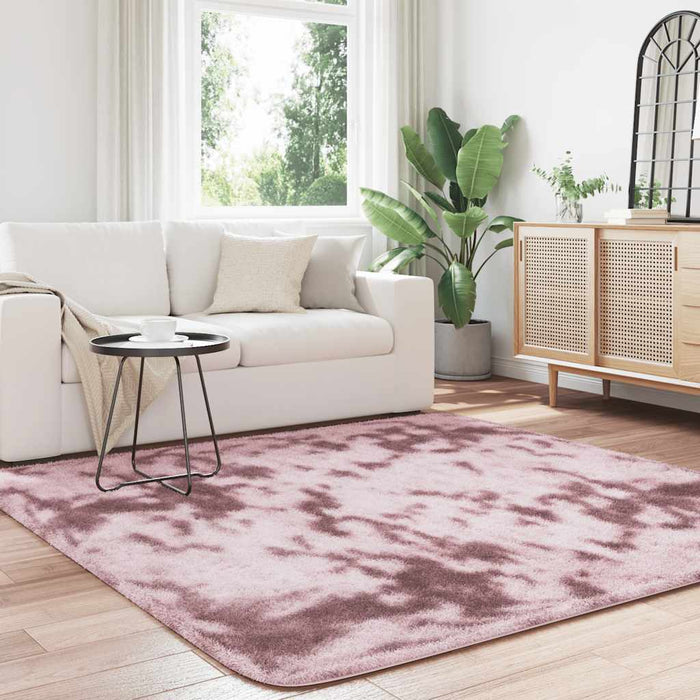 Covor shaggy cu pom înalt, NAVARRA, roz praf, 200x200 cm - WALTI WALTI
