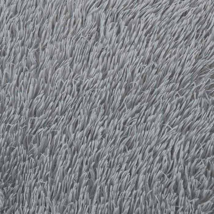 Covor shaggy cu pom înalt, NAVARRA, gri deschis, 200x200 cm - WALTI WALTI