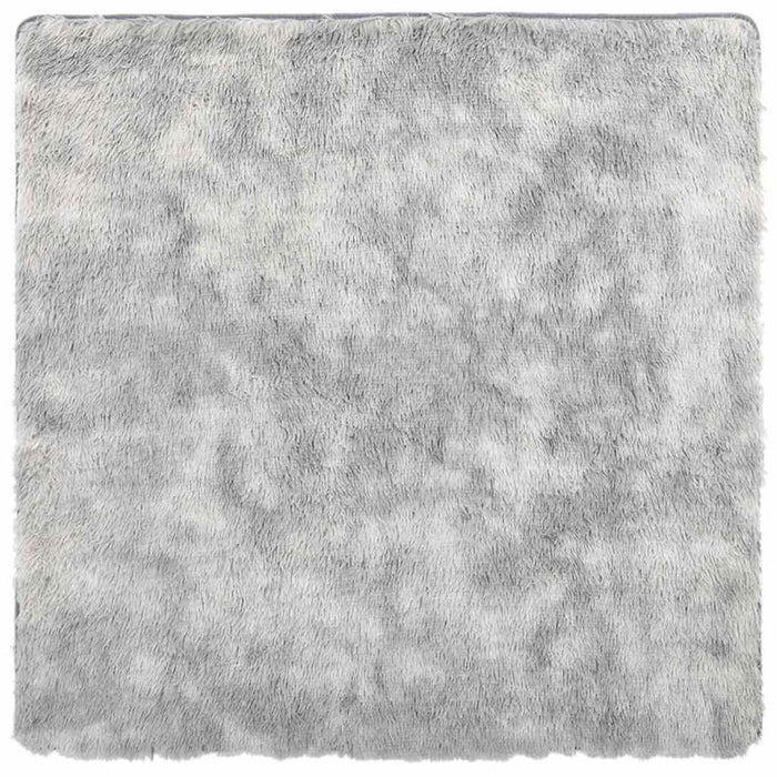 Covor shaggy cu pom înalt, NAVARRA, gri argintiu, 200x200 cm - WALTI WALTI
