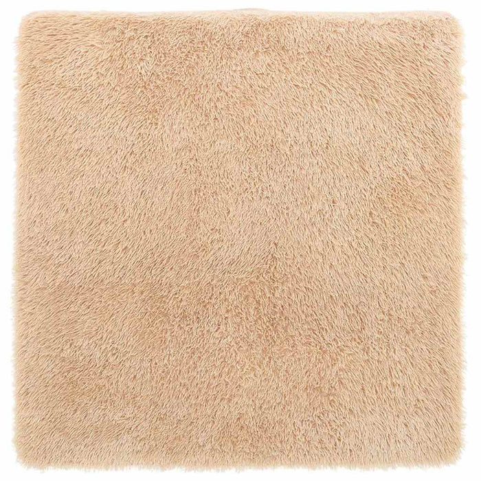 Covor shaggy cu pom înalt, NAVARRA, bej, 240x240 cm, poliester - WALTI WALTI