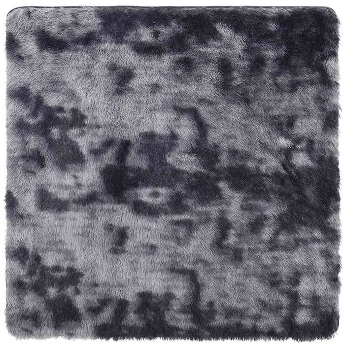 Covor shaggy cu pom înalt, NAVARRA, gri închis, 240x240 cm - WALTI WALTI