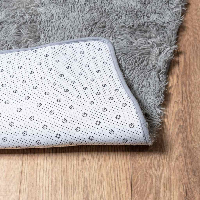 Covor shaggy cu pom înalt, NAVARRA, gri deschis, 240x240 cm - WALTI WALTI