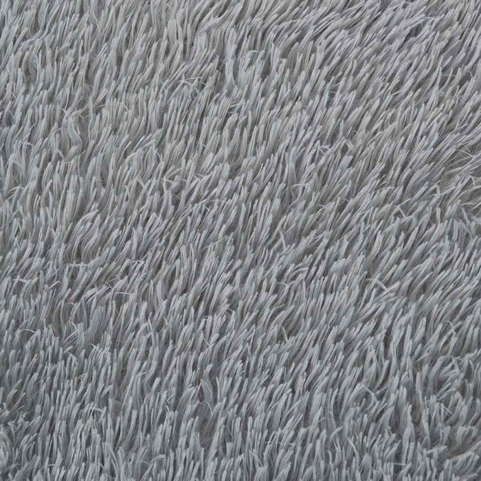 Covor shaggy cu pom înalt, NAVARRA, gri deschis, 240x240 cm - WALTI WALTI