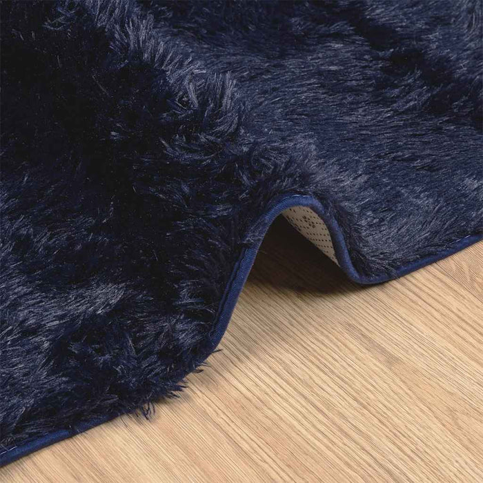 Covor shaggy cu pom înalt, NAVARRA, bleumarin, 240x240 cm - WALTI WALTI