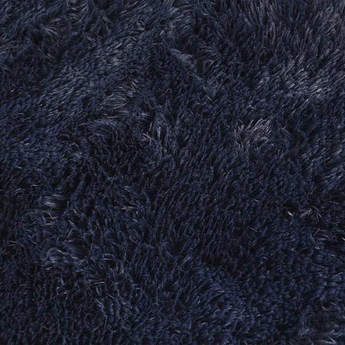 Covor shaggy cu pom înalt, NAVARRA, bleumarin, 240x240 cm - WALTI WALTI
