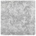 Covor shaggy cu pom înalt, NAVARRA, gri argintiu, 240x240 cm - WALTI WALTI