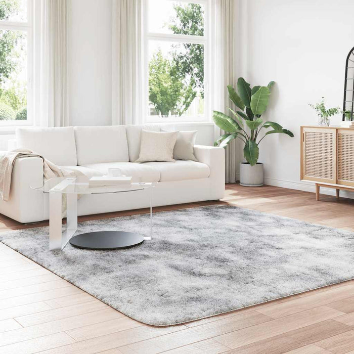Covor shaggy cu pom înalt, NAVARRA, gri argintiu, 240x240 cm - WALTI WALTI