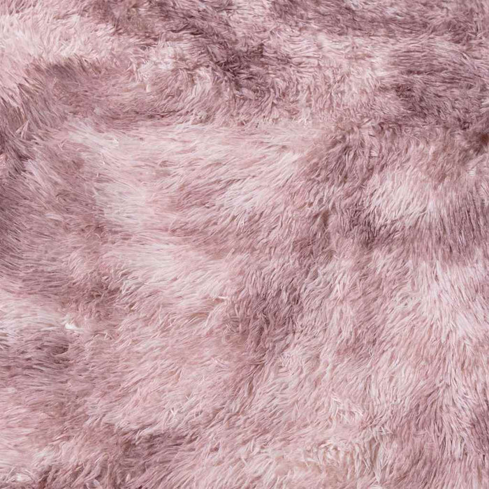 Covor shaggy cu pom înalt, NAVARRA, roz praf, 100x100 cm - WALTI WALTI