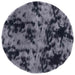 Covor shaggy cu pom înalt, NAVARRA, gri închis, 120x120 cm - WALTI WALTI