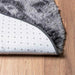 Covor shaggy cu pom înalt, NAVARRA, gri închis, 120x120 cm - WALTI WALTI