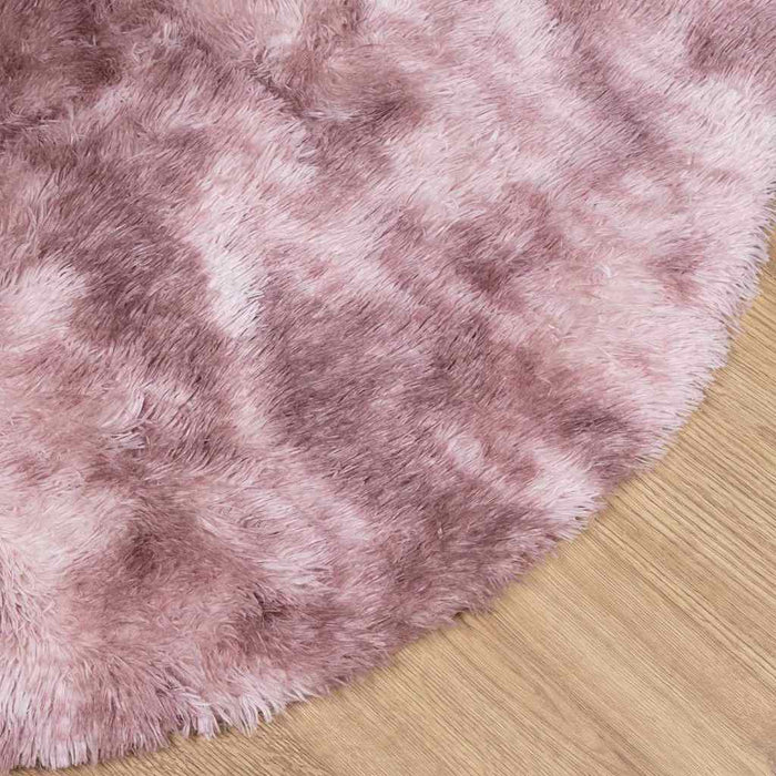 Covor shaggy cu pom înalt, NAVARRA, roz praf, 120x120 cm - WALTI WALTI