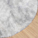 Covor shaggy cu pom înalt, NAVARRA, gri deschis, 120x120 cm - WALTI WALTI