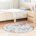 Covor shaggy cu pom înalt, NAVARRA, gri deschis, 120x120 cm - WALTI WALTI