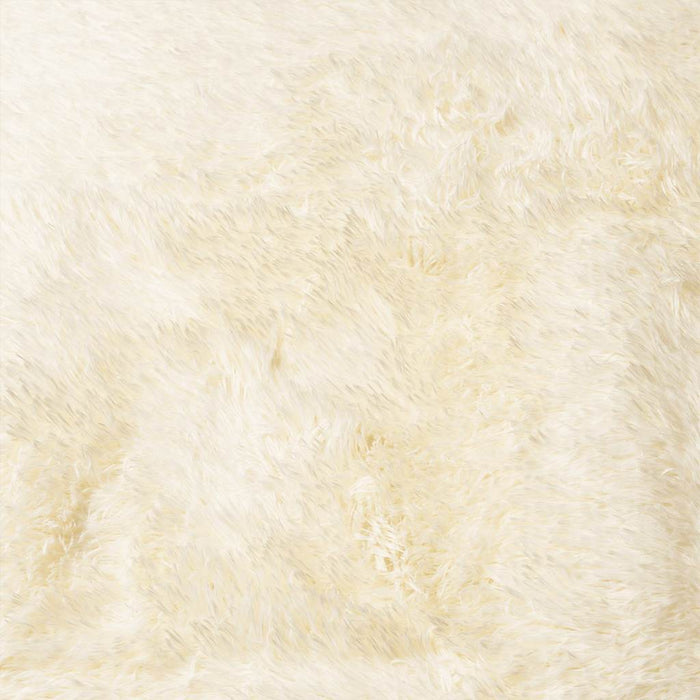 Covor shaggy cu pom înalt, NAVARRA, crem, 160x160 cm, poliester - WALTI WALTI