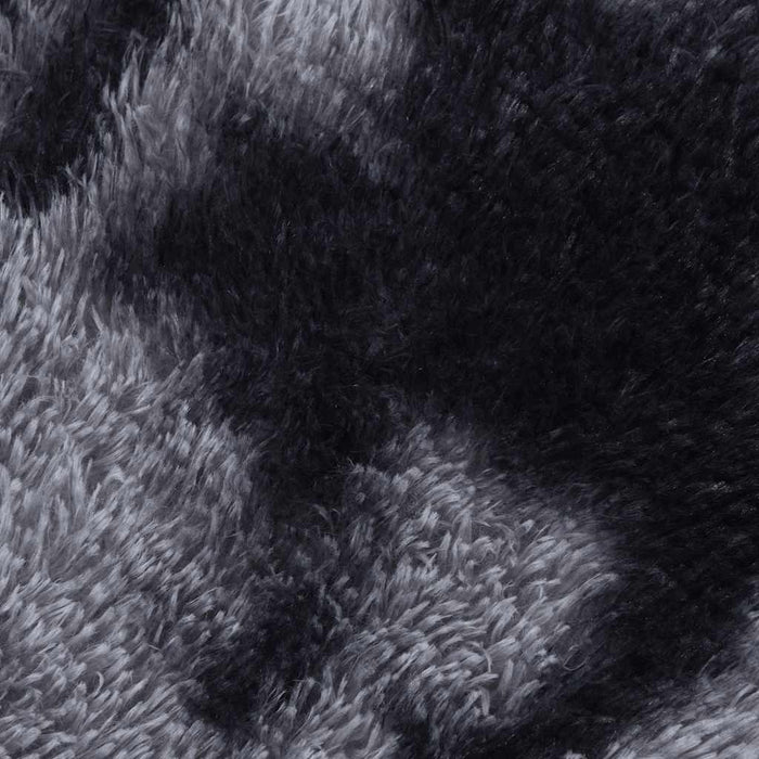 Covor shaggy cu pom înalt, NAVARRA, gri închis, 160x160 cm - WALTI WALTI