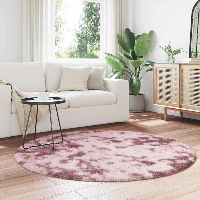 Covor shaggy cu pom înalt, NAVARRA, roz praf, 160x160 cm - WALTI WALTI