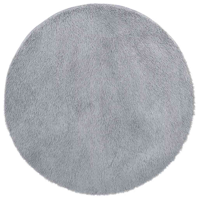 Covor shaggy cu pom înalt, NAVARRA, gri deschis, 160x160 cm - WALTI WALTI