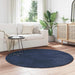 Covor shaggy cu pom înalt, NAVARRA, bleumarin, 160x160 cm - WALTI WALTI