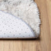 Covor shaggy cu pom înalt, NAVARRA, gri argintiu, 160x160 cm - WALTI WALTI