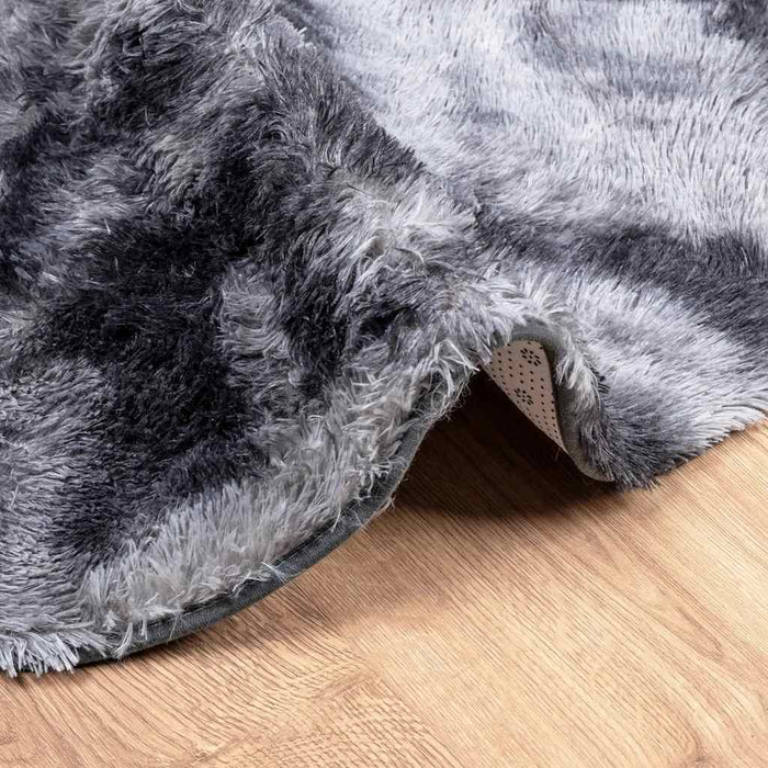 Covor shaggy cu pom înalt, NAVARRA, gri închis, 200x200 cm - WALTI WALTI
