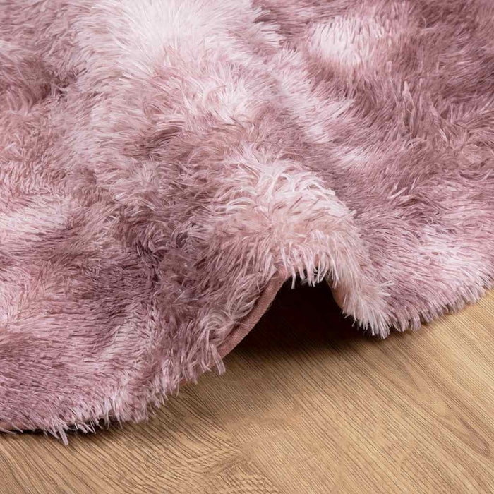 Covor shaggy cu pom înalt, NAVARRA, roz praf, 200x200 cm - WALTI WALTI