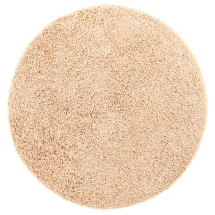 Covor shaggy cu pom înalt, NAVARRA, bej, 240x240 cm, poliester - WALTI WALTI