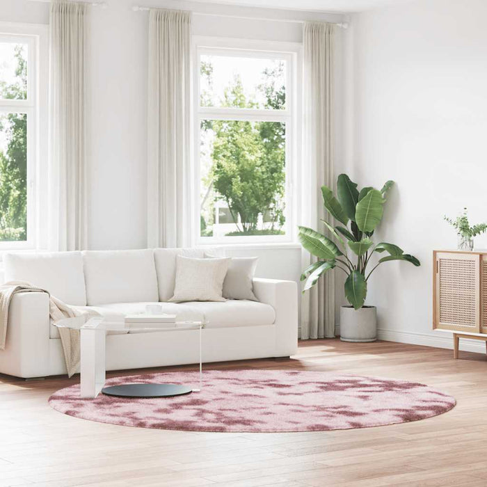 Covor shaggy cu pom înalt, NAVARRA, roz praf, 240x240 cm - WALTI WALTI