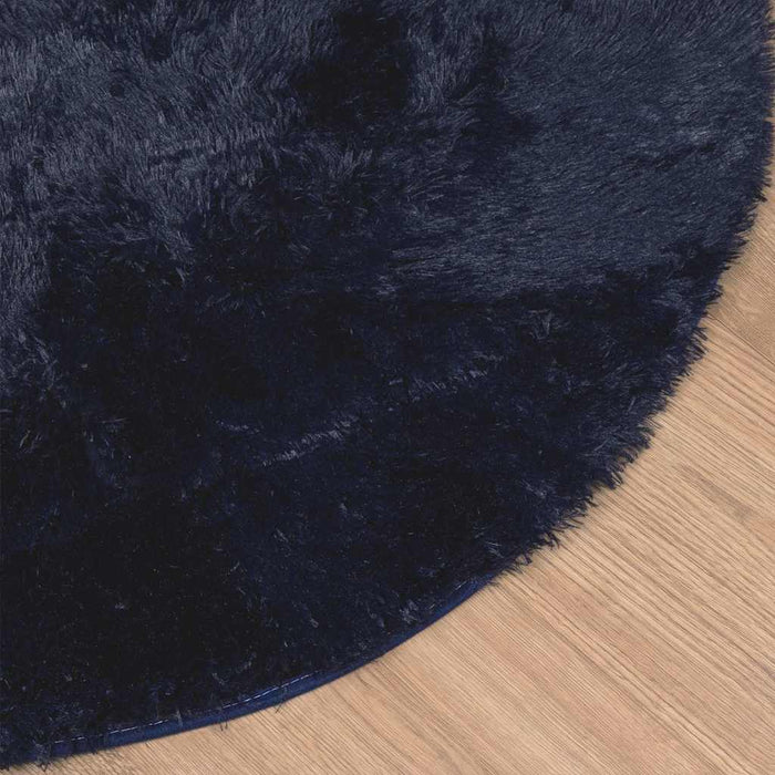 Covor shaggy cu pom înalt, NAVARRA, bleumarin, 240x240 cm - WALTI WALTI