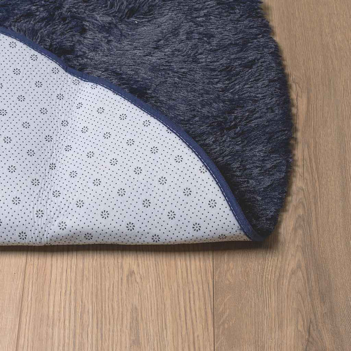 Covor shaggy cu pom înalt, NAVARRA, bleumarin, 240x240 cm - WALTI WALTI