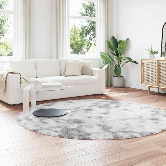 Covor shaggy cu pom înalt, NAVARRA, gri argintiu, 240x240 cm - WALTI WALTI