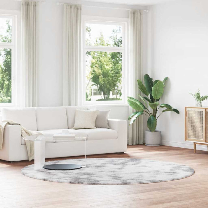 Covor shaggy cu pom înalt, NAVARRA, gri argintiu, 240x240 cm - WALTI WALTI