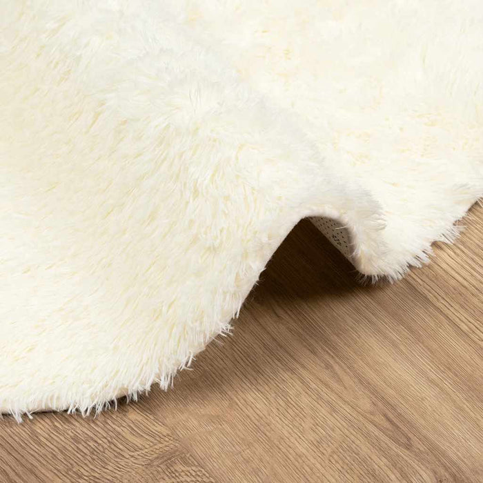 Covor shaggy cu pom înalt, NAVARRA, crem, 300x200 cm, poliester - WALTI WALTI